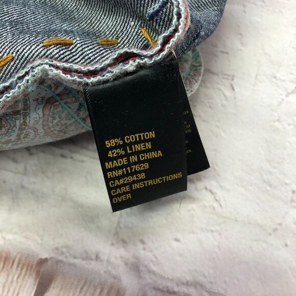 NWT MEK DNM Women Milos F.X.H Blue Denim Shorts Size 31 Dark Wash B271 -28 - Picture 12 of 16